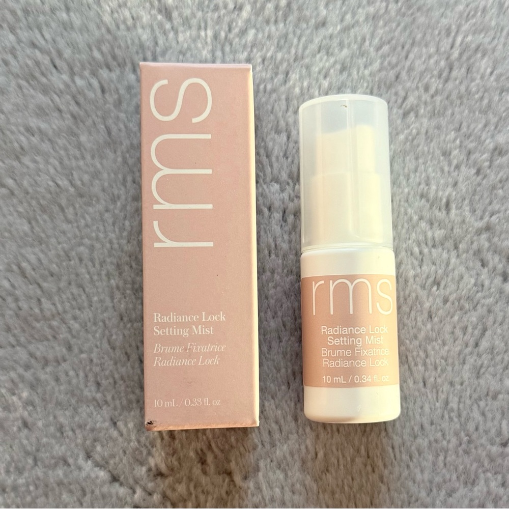 5/$25 🎆 NIB RMS Beauty Radiance Loc Setting Mist Mini 0.33 oz
